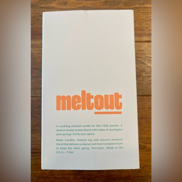 Melto | Eucalyptus and Pine | Bougie Scented Candle | Natural | 7.5 oz - Picture 4 of 8